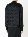 quilted bomber jacket