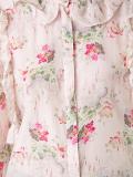 floral ruffle blouse 