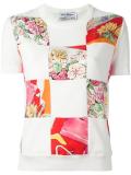 multi print T-shirt 