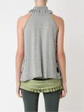 high neck top