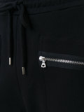 zip pocket track pants