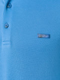contrast detail polo shirt