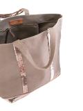 sequin embellished shopper tote