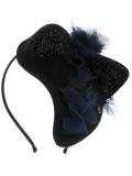 tulle appliqué hat 