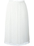 layered midi skirt 