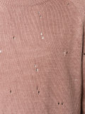 distressed sweater 