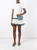 ruffled layered skirt dress