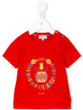 lion print T-shirt 
