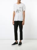 sketch print T-shirt