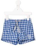 checked shorts 