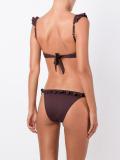 frill trim bikini