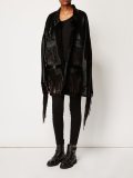 fringed buttoned jacket 
