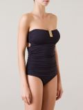 draped swimsuit