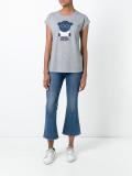 bear print T-shirt
