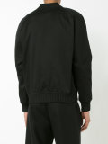 chest logo bomber jacket