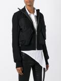 patch pocket bomber jacket