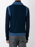 shawl neck knit gilet