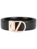 logo plaque belt 