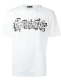 studded logo T-shirt