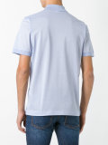 embroidered logo polo shirt