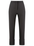 side pockets cropped trousers