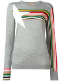 striped detail jumper