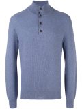 button detail polo shirt