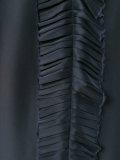 central ruffled design dress