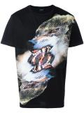 wolf print T-shirt