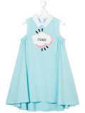 Cloud shirt collar dress