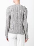 pearl embroidery cardigan