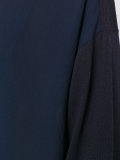 long-sleeved shift dress