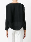 wrinkled cardigan 