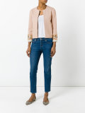 embellished sleeve jacket