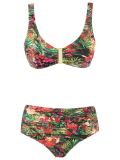 floral print bikini set