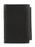 grained classic folded cardholder