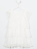 ruffled dress