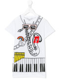 printed T-shirt dress
