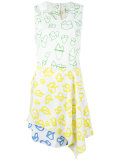 lip print dress