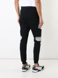 zip leg track pants