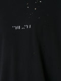 destroyed effect T-shirt