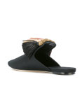 tassel embellished mules