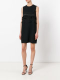frill detail sleeveless dress 