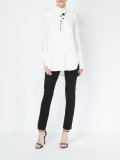 buttoned detail shirt