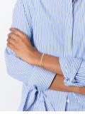 'Biography' moonstone locket bracelet