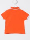 embroidered logo polo shirt 