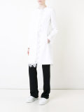 embroidered detail coat 