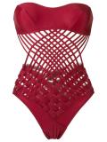 strappy swimsuit