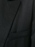 pointed lapels shift coat