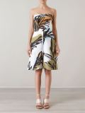 abstract print playsuit